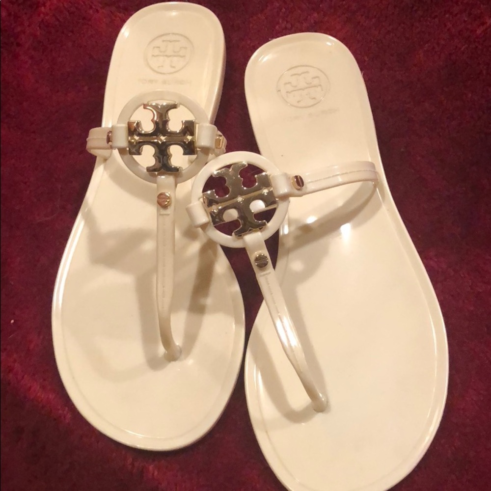 Tory Burch mini Miller jelly rubber thong sandals